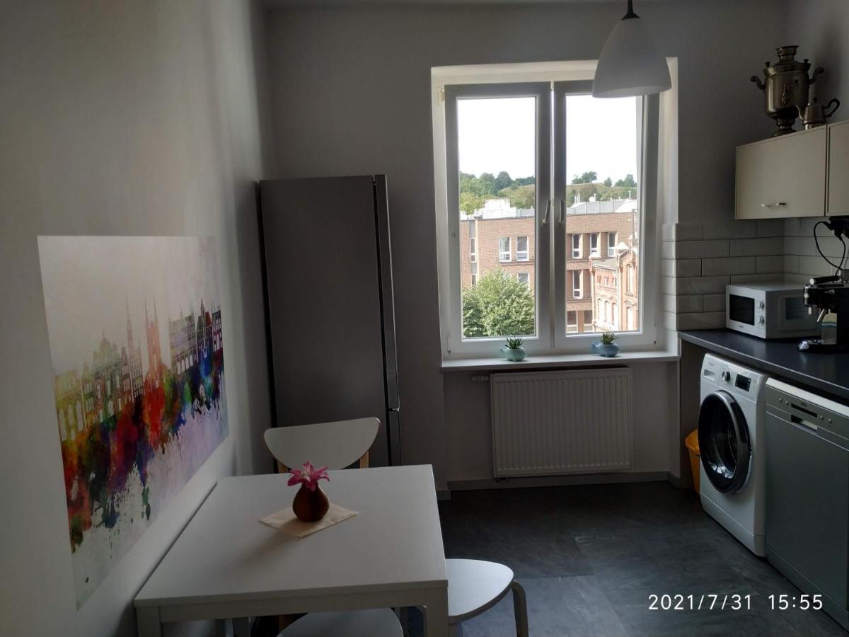 Apartament Przy Parku Srodmiescie 格但斯克 外观 照片